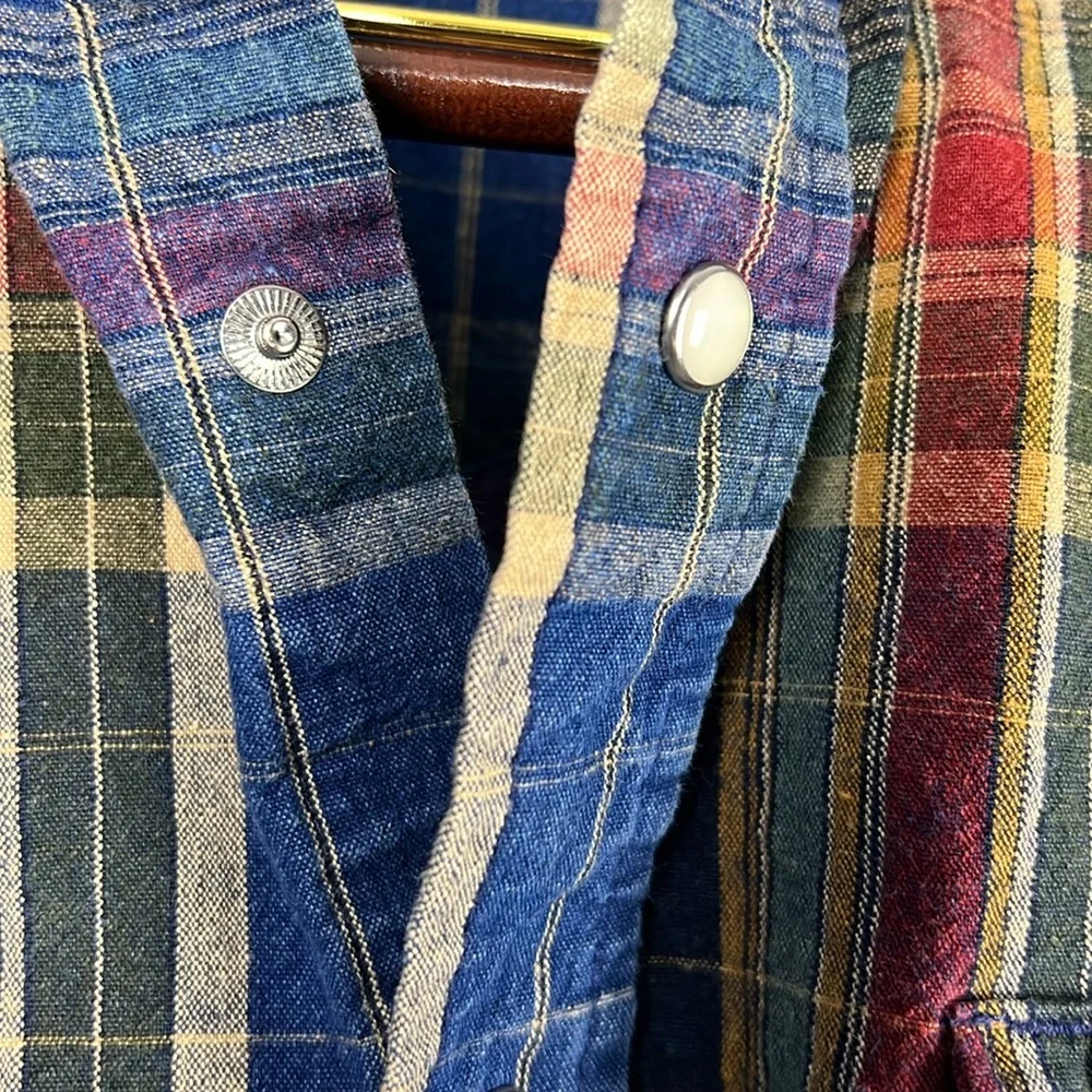 Wrangler Western plaid shirt - size M - Picture 5 of 12